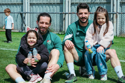 Bursaspor idmanında 23 Nisan coşkusu!