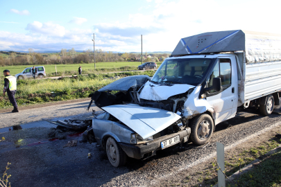 Kastamonu'da kamyonetle otomobilin çarpıştığı kazada 1 kişi öldü