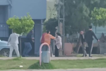 Adana'da tüfekli sopalı kavga kamerada