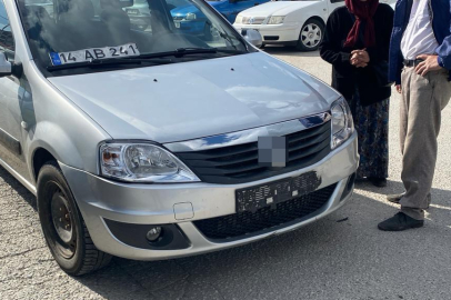 Bolu'da ters yönden gelen hafif ticari araç motosikletle çarpıştı: 1 yaralı