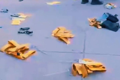 Durdurulan araçtan külçe külçe altın ve döviz çıktı!