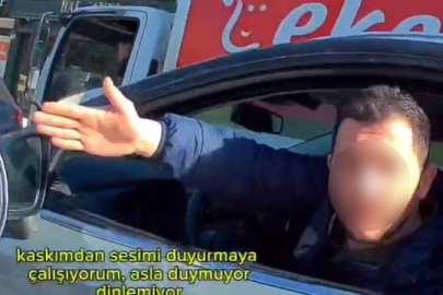 Eskişehir'de seslerin yükseldiği gergin trafik tartışması kamerada