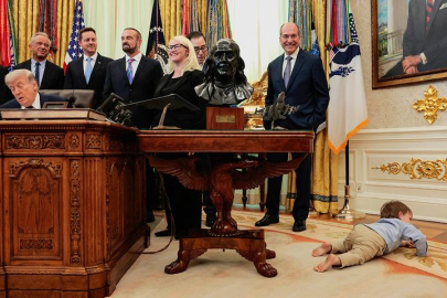 Etkinliğe damga vurdu: O sözleri ilk defa duydu! Trump bile şaşkınlıkla izledi