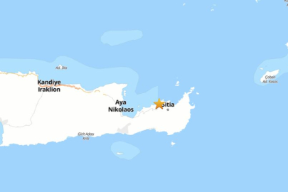 Girit Adası'nda 5.9 büyüklüğünde deprem!