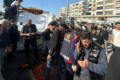 Mardin'de kamyon ile tır çarpıştı: 1 yaralı