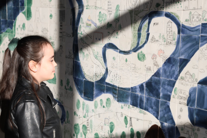 Şehrin hikayesini Bursa Nilüferli çocuklar çizdi