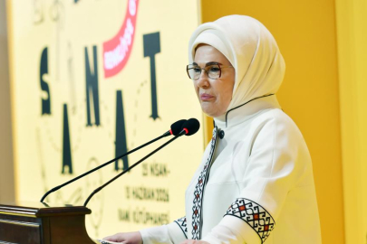 Emine Erdoğan'dan Rami Çocuk ve Sanat Bienali'ne ilişkin paylaşım