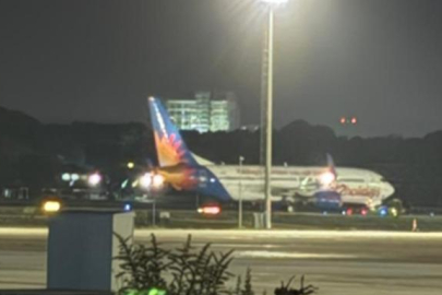 Uçakta rahatsızlanan pilot nedeniyle acil iniş