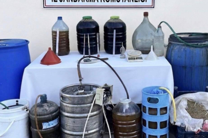 Antalya Kumluca'da 800 litre kaçak alkol ele geçirildi