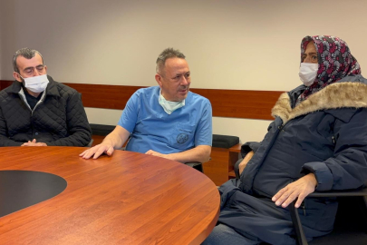 Bursa'da ağabeyinin karaciğeriyle yaşama tutundu