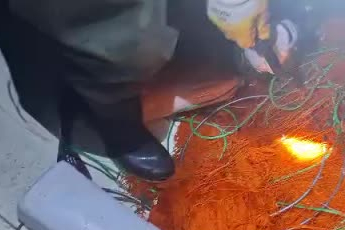 Elazığ'da kaçak avcılara ait 300 metrelik ağ ele geçirildi