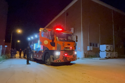 Eskişehir'de su arıtma tesisinde korkutan yangın