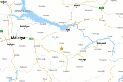 Malatya'da 4,4 büyüklüğünde deprem