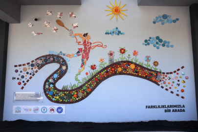 Bursa Nilüfer’de renkli dayanışma: Sanat ve sevgi panosu