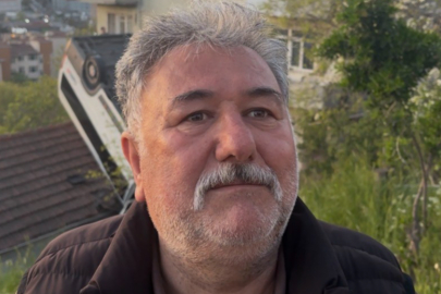 İstanbul Kağıthane'de servis aracı gecekondunun çatısına uçtu: 1 yaralı