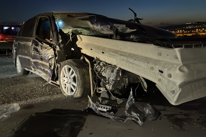 Kayseri'de bariyere çarpan otomobilin sürücüsü ağır yaralandı