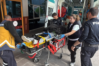 Konya Seydişehir'de bir kişi bıçaklandı