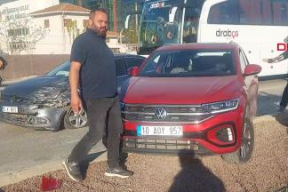 Balıkesir'de zincirleme kaza: 4 yaralı