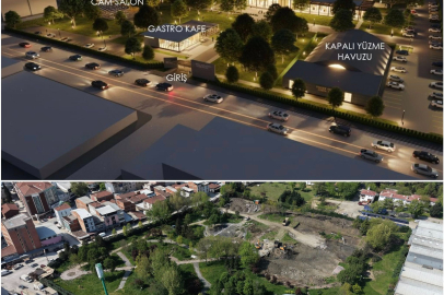 Bursa İnegöl'deki Botanik Park’ta nikah ve etkinlik salonları projesi için çalışmalar başladı