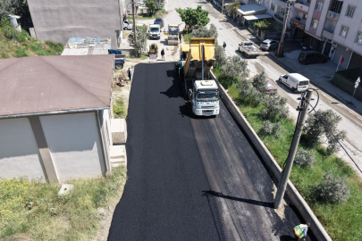 Bursa Orhangazi'de asfalt seferberliği! Tam 1700 ton...