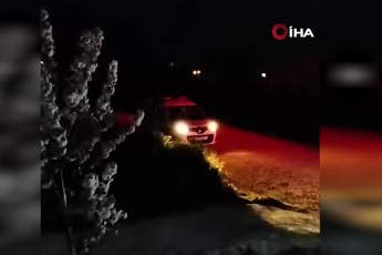 Kocaeli'de çalışma sırasında doğal gaz hattı zarar gördü, operatör bayıldı