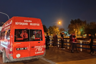 Adana'da arkadaşıyla otururken kanala düştü, akıntıya kapılıp kayboldu