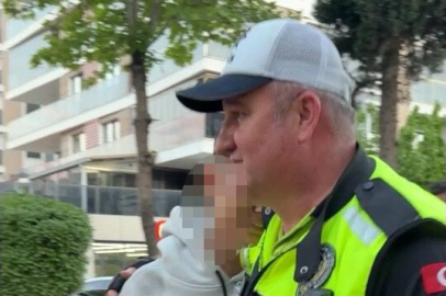 Aydın'da kaçan motosiklet sürücüsü, kazadan sonra polise sarılıp ağladı