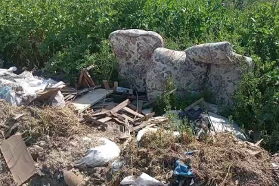 Bursa’da Samanlı Deresi çöplüğe döndü!