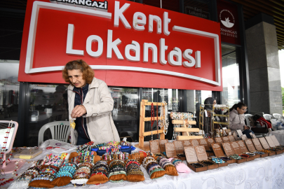 Bursa Osmangazi’de kadının üretim gücü 1 Mayıs’ta sergilendi