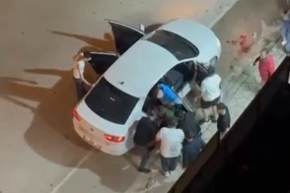 Osmaniye’de silahlı saldırı kamerada: 2 kişi yaralandı