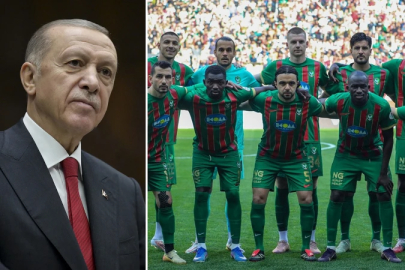 Cumhurbaşkanı Erdoğan'dan Amedspor'a tebrik mesajı