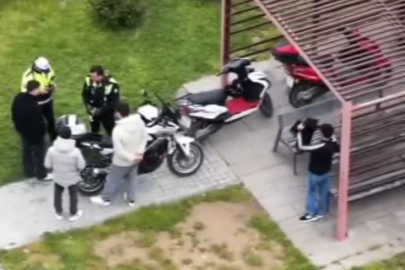 Kırıkkale'de trafiği tehlikeye sokan 2 motosiklet sürücüsüne 180 bin lira ceza uygulandı