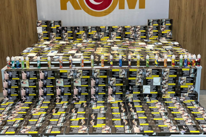 Samsun'da 43 bin 200 makaron ele geçirildi