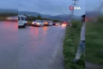 Bursa’da menteşe imalathanesinde yangın