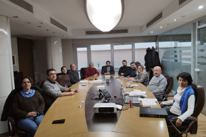 Bursa’da TMMOB Jeoloji Mühendisleri Odası'nda görev dağılımı yapıldı