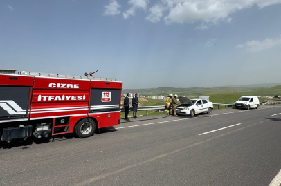 Şırnak'ta Cizre İtfaiyesinden facianın eşiğinde kritik müdahale