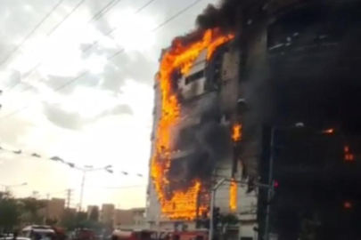 Tahran'da alışveriş merkezinde çıkan yangında yaralı sayısı 26'ya yükseldi