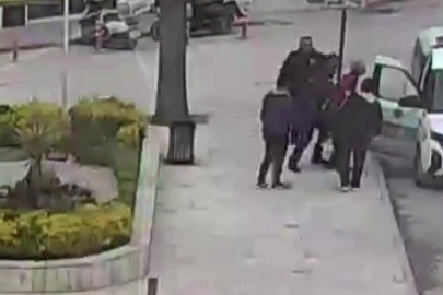 Amasya'da aracından inip polis otosunun önüne geldi, hayatını Heimlich manevrasıyla polisler kurtardı
