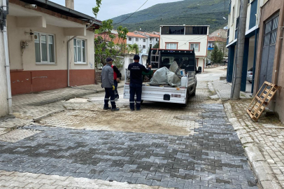 Bursa Gemlik Belediyesi acil müdahale ekibi sahada