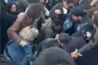 ODTÜ'de 'Türk bayraklı' protesto! Ortalık savaş alanına döndü