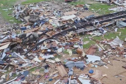ABD'nin Mississippi eyaletinde şiddetli fırtınada yaklaşık 500 ev zarar gördü
