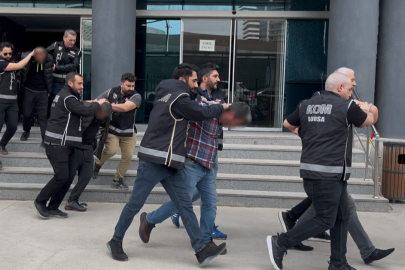 Bursa'da çiftçileri hedef alan tefeci çetesi adliyeye sevk edildi