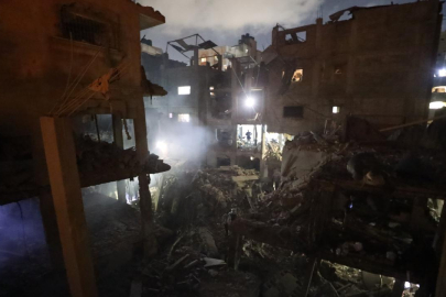 Ateşkese rağmen Gazze’yi vuran katil İsrail Filistinlileri bir kez daha evsiz bıraktı