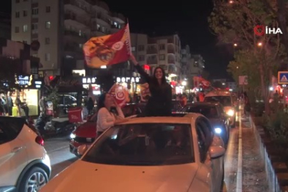 Galatasaray'ın şampiyonluğu Bursa'da kutlandı!