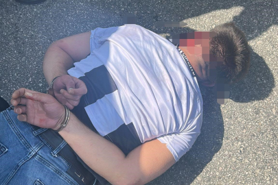 Gaziantep'te taksiciyi rehin alıp, polisle çatışan şahıs yaşanan kovalamaca sonucu yakalandı