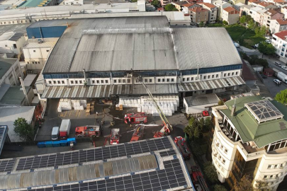 İstanbul Esenyurt'ta fabrikada çıkan yangın söndürüldü