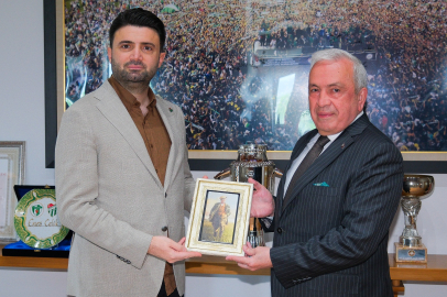 Bursaspor Başkanı Enes Çelik’e Şadi Özdemir’den ziyaret
