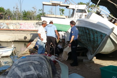 Mersin’de balıkçı barınağında erkek cesedi bulundu