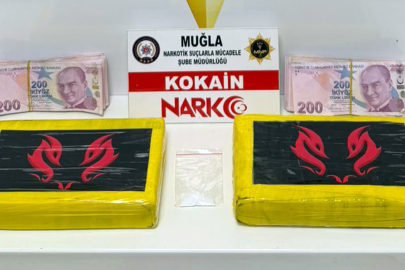 Muğla’da 2 kilo kokain ele geçirildi