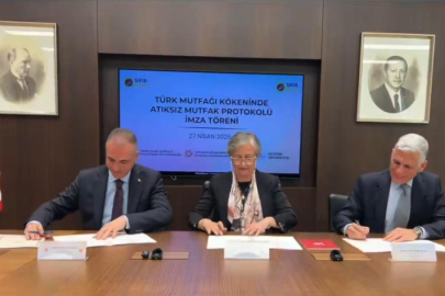 Atıksız mutfak iş birliği protokolü imzalandı